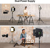 Pixel K80RGB Video Light  Kit with Light Stands