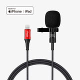 Pixel® Apple MFI Certified Lavalier Microphone